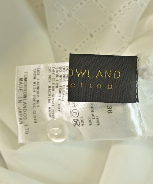 TOMORROWLAND collection（トゥモローランドコレクション）ブラウス 白 サイズ:36(S位) レディース/2200722801031