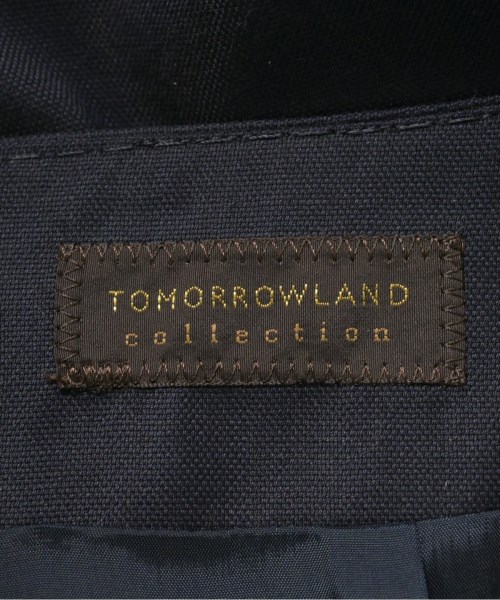 TOMORROWLAND collection（トゥモローランドコレクション）ひざ丈スカート 紺 サイズ:34(XS位) レディース/2200729032056