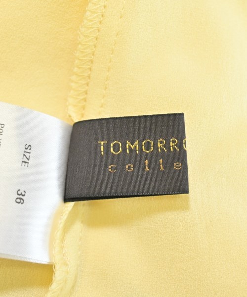TOMORROWLAND collection（トゥモローランドコレクション）ブラウス 黄 サイズ:36(S位) レディース/2200680005076