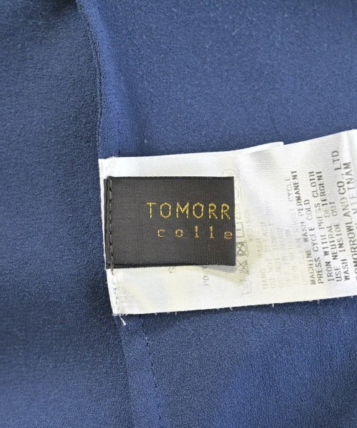 TOMORROWLAND collection（トゥモローランドコレクション）ブラウス 紺 サイズ:36(S位) レディース/2200675995030
