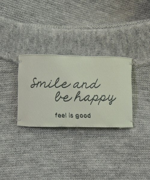 smile and be happy（スマイルアンドビーハッピー）ベスト グレー サイズ:-(M位) レディース/2200617689034