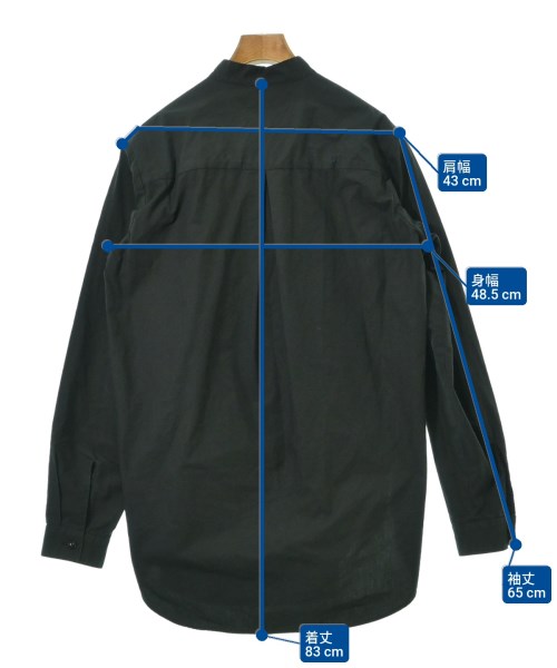 amachi.（アマチ）カジュアルシャツ 黒 サイズ:4(S位) メンズ/2200667534049