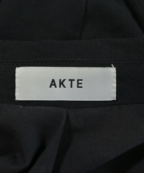 AKTE（アクテ）カジュアルジャケット 黒 サイズ:1(S位) レディース/2200674539075