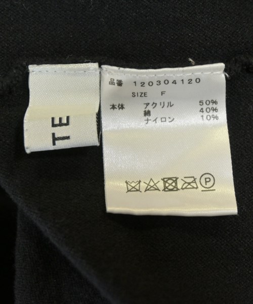 AKTE（アクテ）ワンピース 黒 サイズ:F レディース/2200694509041