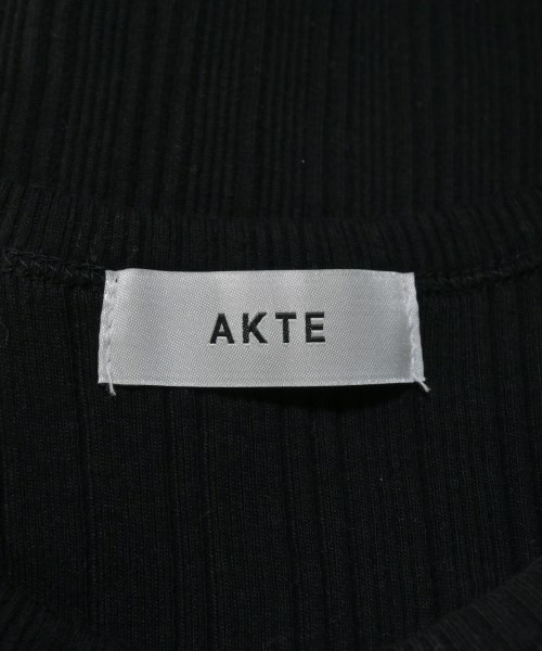 AKTE（アクテ）タンクトップ 黒 サイズ:F レディース/2200660013169