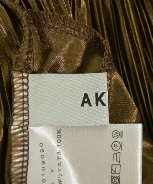 AKTE（アクテ）ロング・マキシ丈スカート 茶 サイズ:F レディース/2200725606077