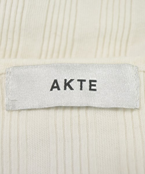 AKTE（アクテ）Tシャツ・カットソー 白 サイズ:F レディース/2200715486627