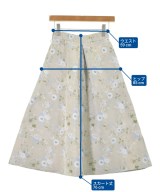 SEVEN TEN by MIHO KAWAHITO（セブン テン バイ ミホ カワヒト）ロング・マキシ丈スカート ベージュ サイズ:XS レディース/2200619005023