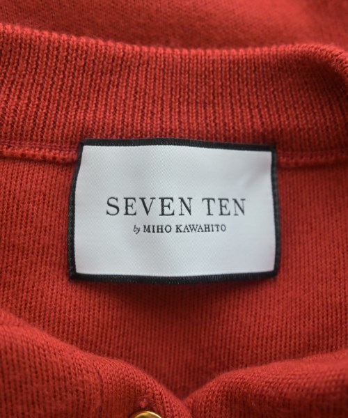 SEVEN TEN by MIHO KAWAHITO（セブン テン バイ ミホ カワヒト）カーディガン 赤 サイズ:S レディース/2200610424052