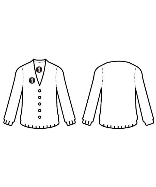 SEVEN TEN by MIHO KAWAHITO（セブン テン バイ ミホ カワヒト）カーディガン ピンク サイズ:S レディース/2200609524305