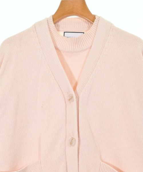 SEVEN TEN by MIHO KAWAHITO（セブン テン バイ ミホ カワヒト）カーディガン ピンク サイズ:S レディース/2200609524305