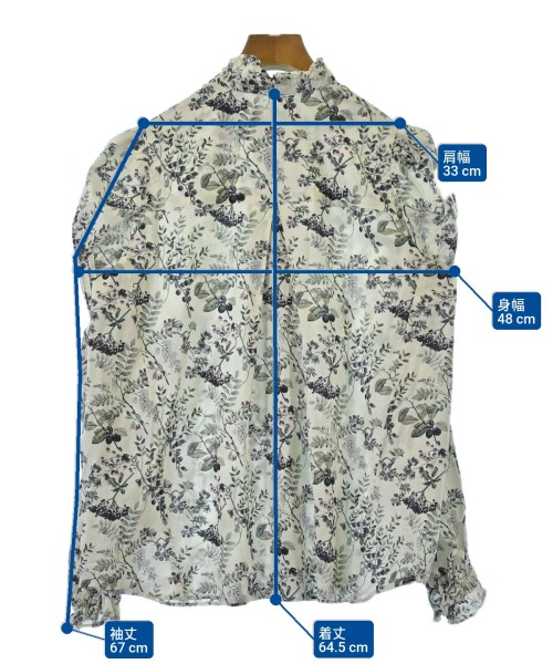 SEVEN TEN by MIHO KAWAHITO（セブン テン バイ ミホ カワヒト）ブラウス 白 サイズ:M レディース/2200609524718