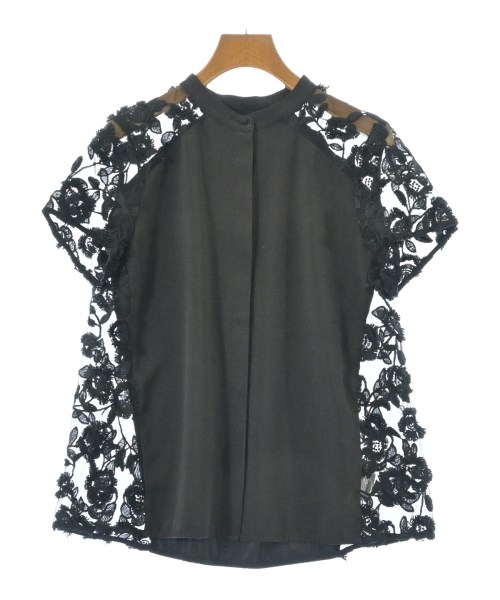 SEVEN TEN by MIHO KAWAHITO(セブン テン バイ ミホ カワヒト)ブラウス 黒 サイズ:M/2200673755094
