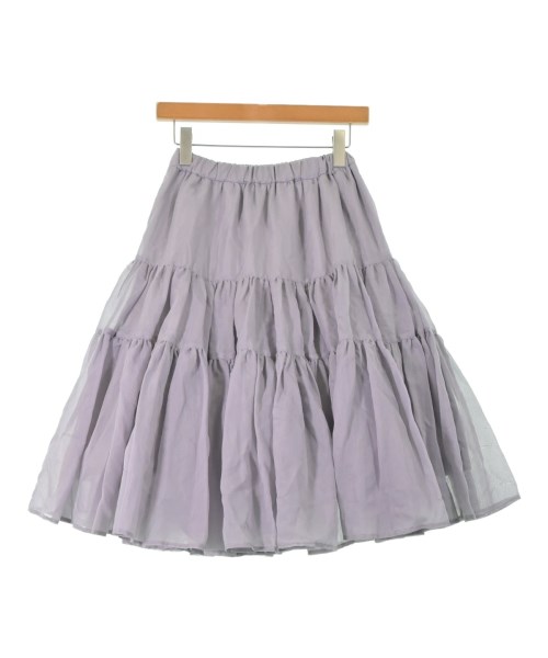 SEVEN TEN by MIHO KAWAHITO（セブン テン バイ ミホ カワヒト）ロング・マキシ丈スカート 紫 サイズ:XS レディース/2200658657061