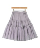 SEVEN TEN by MIHO KAWAHITO（セブン テン バイ ミホ カワヒト）ロング・マキシ丈スカート 紫 サイズ:XS レディース/2200658657061