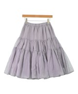 SEVEN TEN by MIHO KAWAHITO（セブン テン バイ ミホ カワヒト）ロング・マキシ丈スカート 紫 サイズ:XS レディース/2200658657061