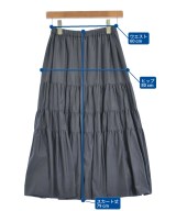 SEVEN TEN by MIHO KAWAHITO（セブン テン バイ ミホ カワヒト）ロング・マキシ丈スカート グレー サイズ:S レディース/2200631396178