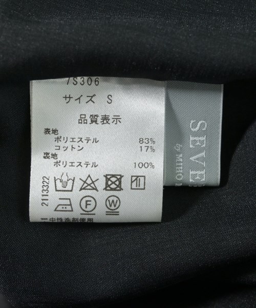 SEVEN TEN by MIHO KAWAHITO（セブン テン バイ ミホ カワヒト）ロング・マキシ丈スカート 黒 サイズ:S レディース/2200725239084