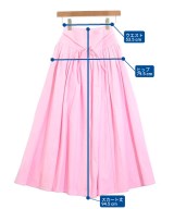 SEVEN TEN by MIHO KAWAHITO（セブン テン バイ ミホ カワヒト）ロング・マキシ丈スカート ピンク サイズ:XS レディース/2200688745097