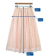 SEVEN TEN by MIHO KAWAHITO（セブン テン バイ ミホ カワヒト）ロング・マキシ丈スカート ピンク サイズ:M レディース/2200684905143