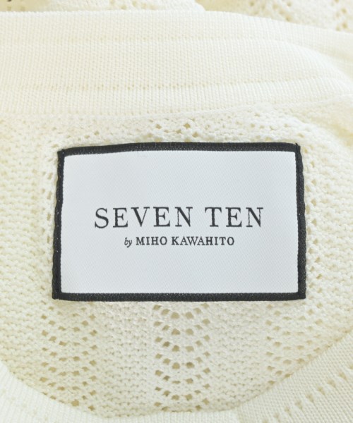 SEVEN TEN by MIHO KAWAHITO（セブン テン バイ ミホ カワヒト）カーディガン 白 サイズ:M レディース/2200687617067