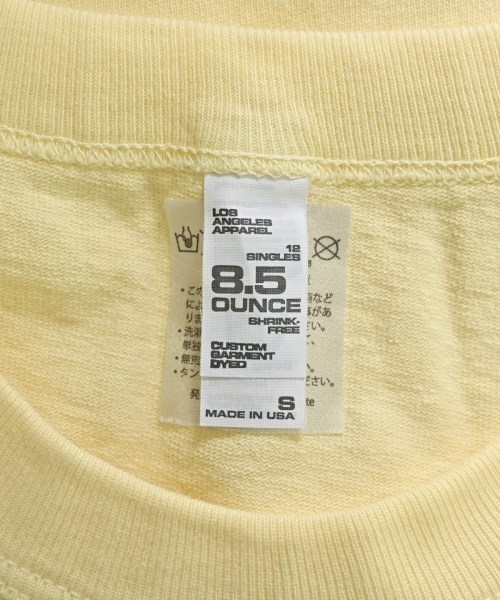 Los Angeles Apparel（ロサンゼルスアパレル）Tシャツ・カットソー 黄 サイズ:S メンズ/2200636054066