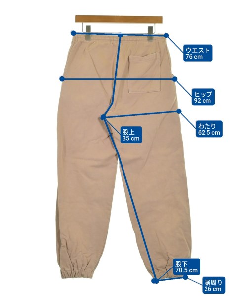 Los Angeles Apparel（ロサンゼルスアパレル）スウェットパンツ 茶 サイズ:L メンズ/2200640574123