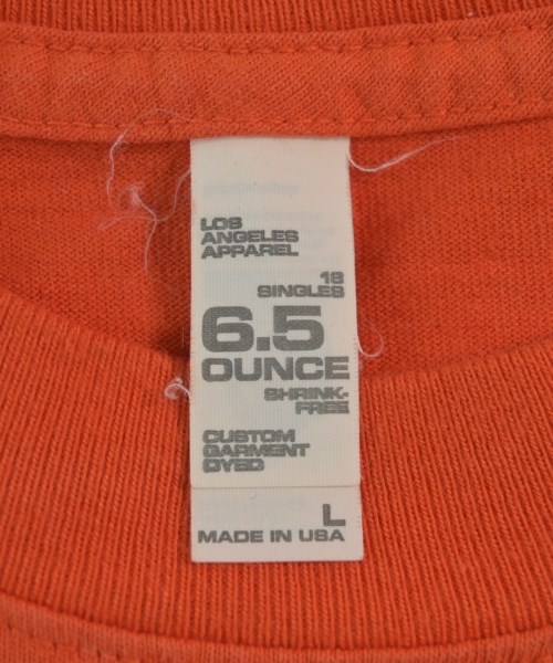 Los Angeles Apparel（ロサンゼルスアパレル）Tシャツ・カットソー オレンジ サイズ:L メンズ/2200634614125
