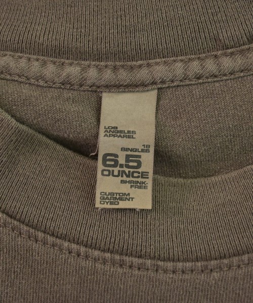 Los Angeles Apparel（ロサンゼルスアパレル）Tシャツ・カットソー 茶 サイズ:XL メンズ/2200533982363