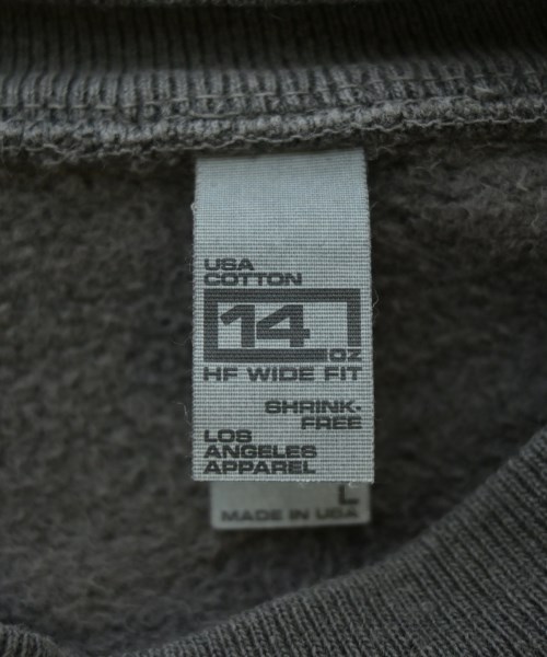 Los Angeles Apparel（ロサンゼルスアパレル）スウェット グレー サイズ:L メンズ/2200628607089