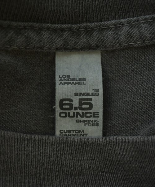 Los Angeles Apparel（ロサンゼルスアパレル）Tシャツ・カットソー グレー サイズ:L メンズ/2200628607096