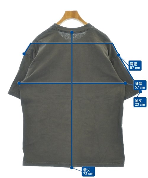 Los Angeles Apparel（ロサンゼルスアパレル）Tシャツ・カットソー グレー サイズ:L メンズ/2200628607096