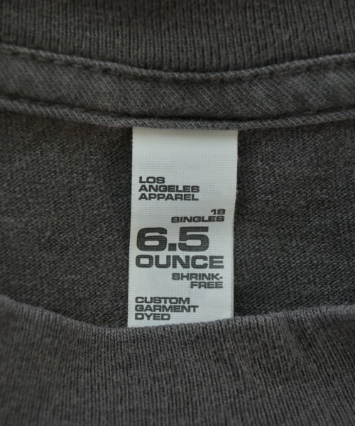 Los Angeles Apparel（ロサンゼルスアパレル）Tシャツ・カットソー グレー サイズ:L メンズ/2200628607102