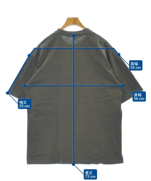 Los Angeles Apparel（ロサンゼルスアパレル）Tシャツ・カットソー グレー サイズ:L メンズ/2200628607102