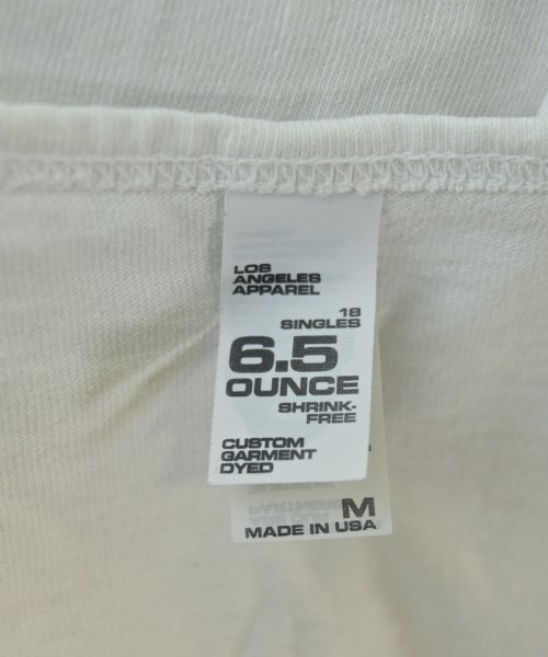 Los Angeles Apparel（ロサンゼルスアパレル）タンクトップ 白 サイズ:M メンズ/2200628607133