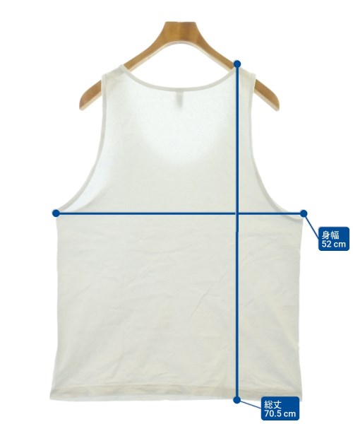 Los Angeles Apparel（ロサンゼルスアパレル）タンクトップ 白 サイズ:M メンズ/2200628607140