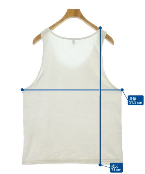 Los Angeles Apparel（ロサンゼルスアパレル）タンクトップ 白 サイズ:M メンズ/2200628607157