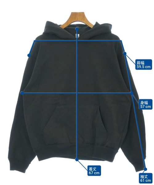 Los Angeles Apparel（ロサンゼルスアパレル）パーカー 黒 サイズ:M メンズ/2200634228087