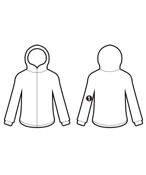 Los Angeles Apparel（ロサンゼルスアパレル）パーカー グレー サイズ:-(XXL位) メンズ/2200673495051