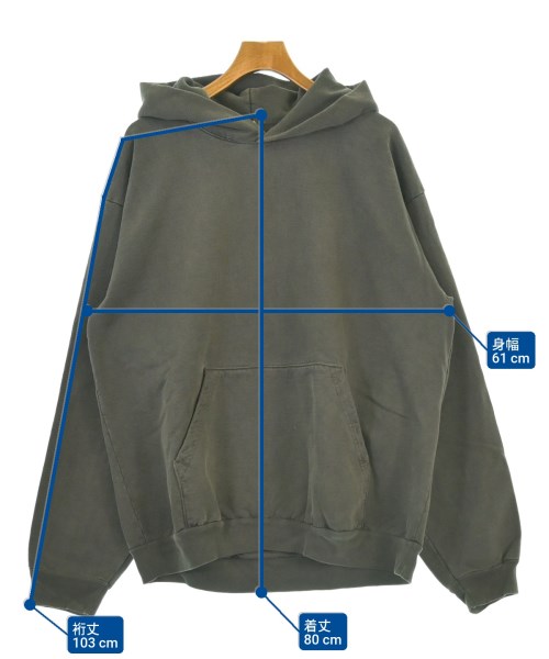 Los Angeles Apparel（ロサンゼルスアパレル）パーカー グレー サイズ:-(XXL位) メンズ/2200673495051