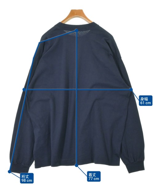 Los Angeles Apparel（ロサンゼルスアパレル）Tシャツ・カットソー 紺 サイズ:2XL メンズ/2200676960013