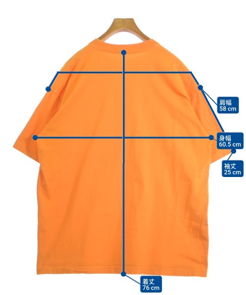 Los Angeles Apparel（ロサンゼルスアパレル）Tシャツ・カットソー オレンジ サイズ:XL メンズ/2200694421107