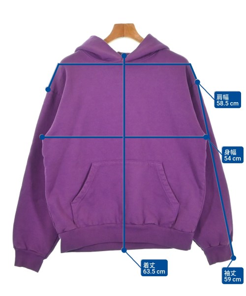Los Angeles Apparel（ロサンゼルスアパレル）パーカー 紫 サイズ:M メンズ/2200696988141