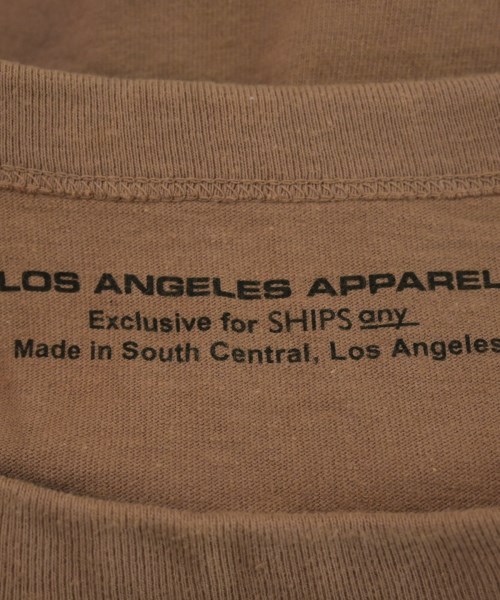 Los Angeles Apparel（ロサンゼルスアパレル）Tシャツ・カットソー 茶 サイズ:M メンズ/2200688669492