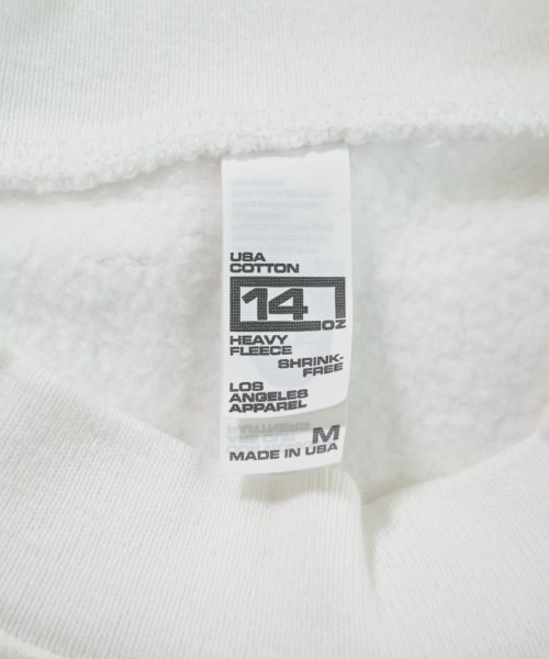 Los Angeles Apparel（ロサンゼルスアパレル）スウェット 白 サイズ:M メンズ/2200657003265