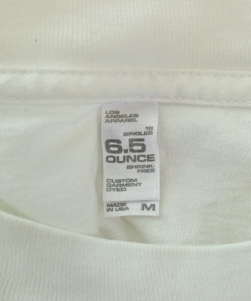 Los Angeles Apparel（ロサンゼルスアパレル）Tシャツ・カットソー 白 サイズ:M メンズ/2200645424669