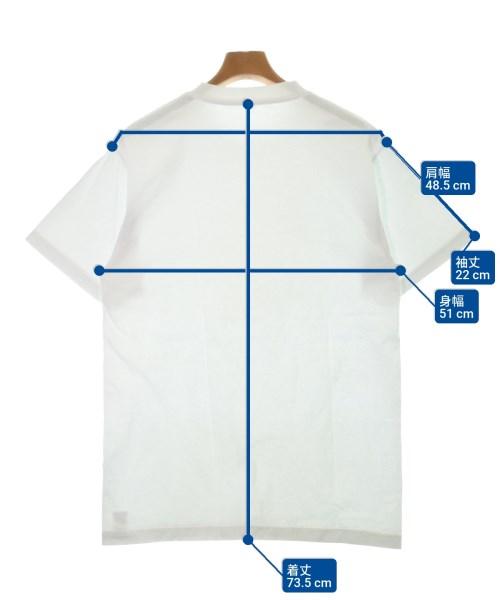 Los Angeles Apparel（ロサンゼルスアパレル）Tシャツ・カットソー 白 サイズ:M メンズ/2200645424669