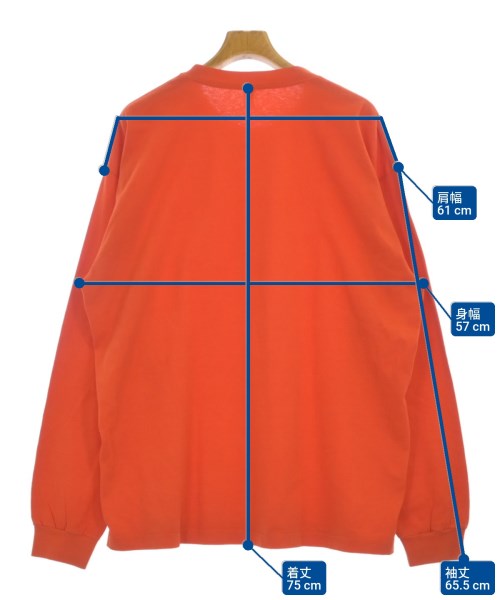 Los Angeles Apparel（ロサンゼルスアパレル）Tシャツ・カットソー オレンジ サイズ:XL メンズ/2200640074074