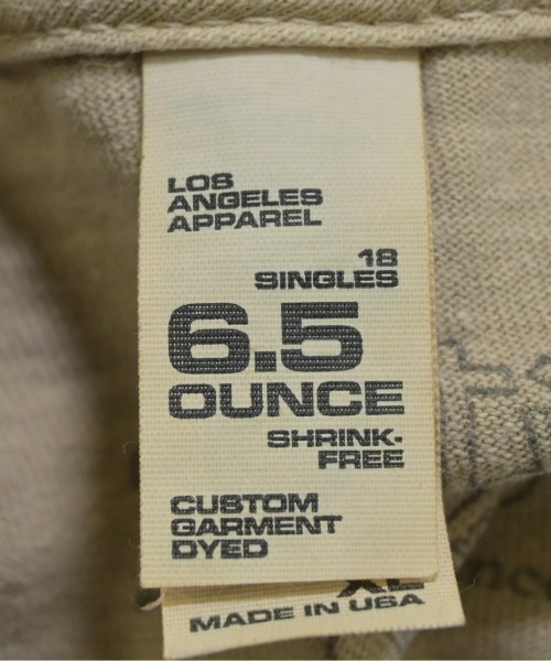 Los Angeles Apparel（ロサンゼルスアパレル）Tシャツ・カットソー ベージュ サイズ:XL メンズ/2200652793277