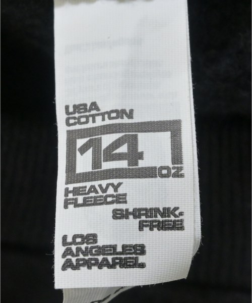 Los Angeles Apparel（ロサンゼルスアパレル）スウェット 黒 サイズ:L メンズ/2200707975061